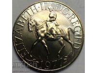 Μεγάλη Βρετανία 1977 25 Ιωβηλαίο Μετάλλιο New Pence 38 χλστ
