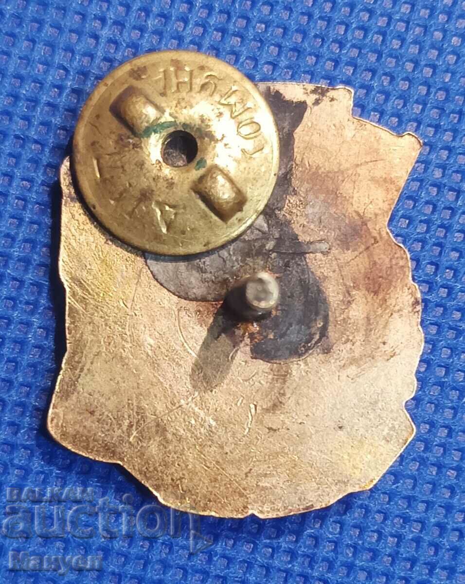 Auction Rare early social badge. Auction Rare early social badge.