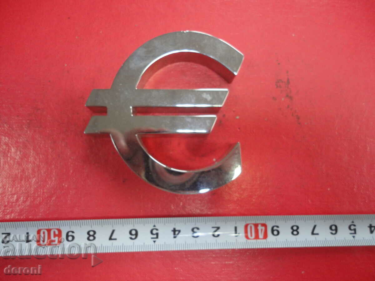 Metal emblem plate with price 25.00 BGN | € 12.78