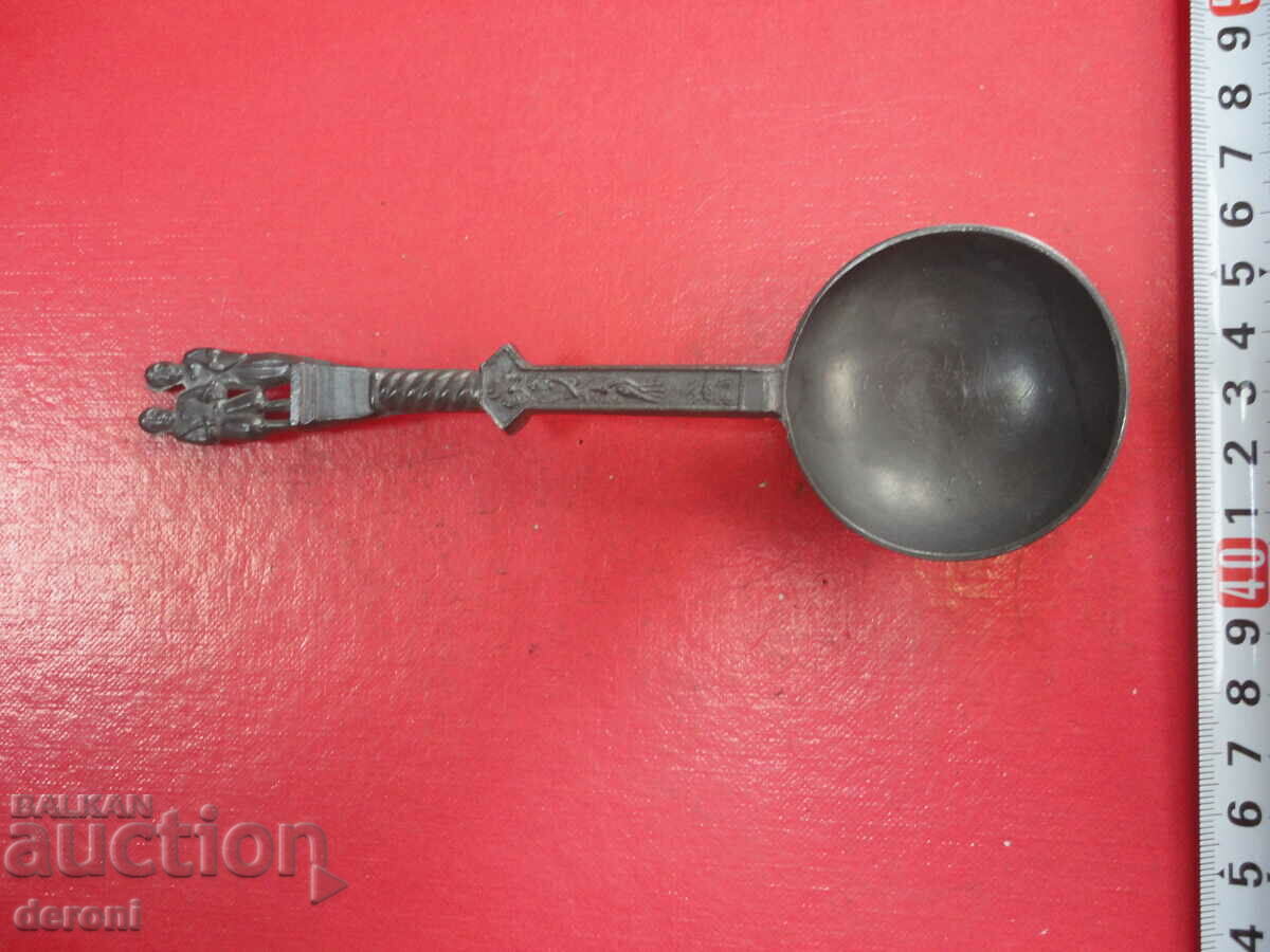 Great pewter spoon 11 with price 25.00 BGN | € 12.78