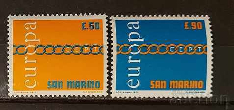 San Marino 1971 Europa CEPT MNH