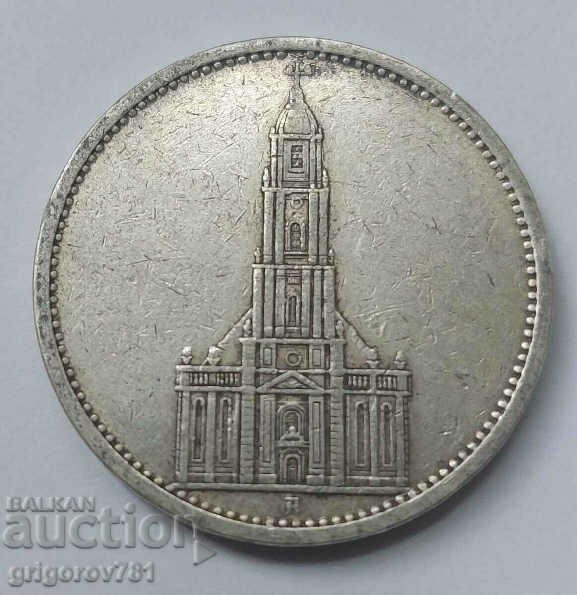 5 Mark Silver Γερμανία 1935 A III Reich Silver Coin #13 με τιμή € 16.87 | 32.99 BGN