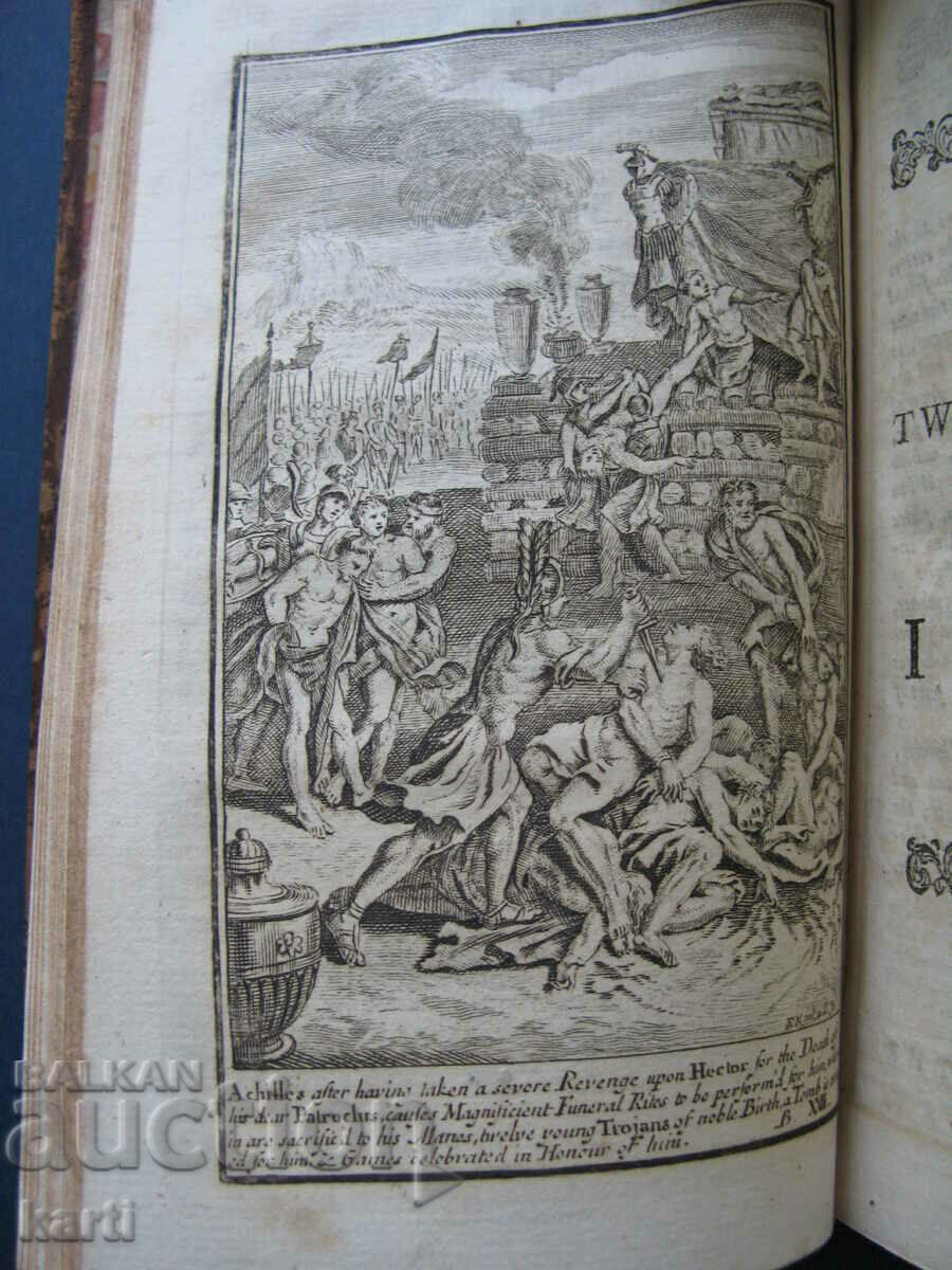 1756 - THE ILIAD OF HOMER - ALEXANDER POPE - ENGRAVINGS - 5 1756 - THE ILIAD OF HOMER - ALEXANDER POPE - ENGRAVINGS - 5