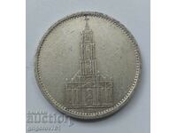 5 марки сребро Германия 1935 A III Райх  сребърна монета №76
