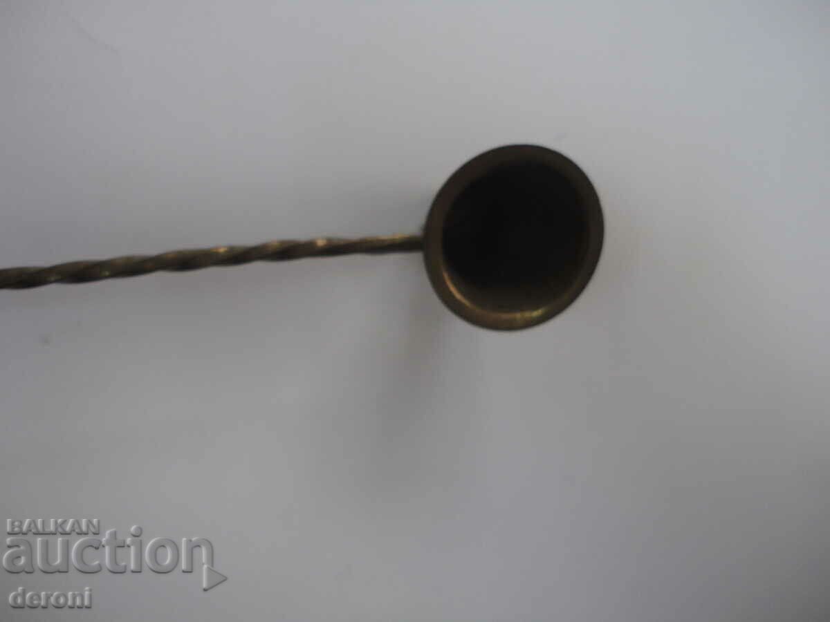 Auction Bronze candle snuffer 3 Auction Bronze candle snuffer 3