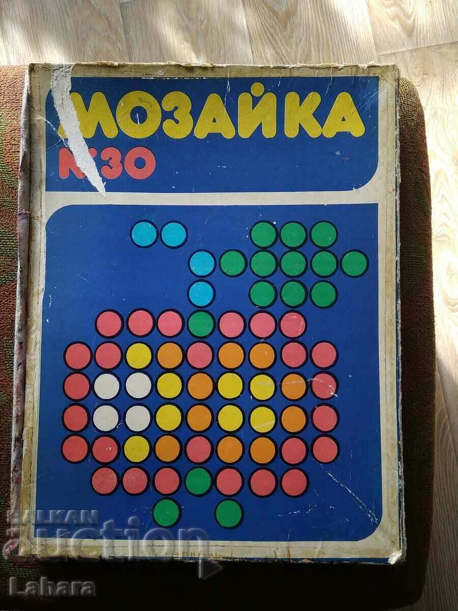 A mosaic children's game from the time of the Sotsa