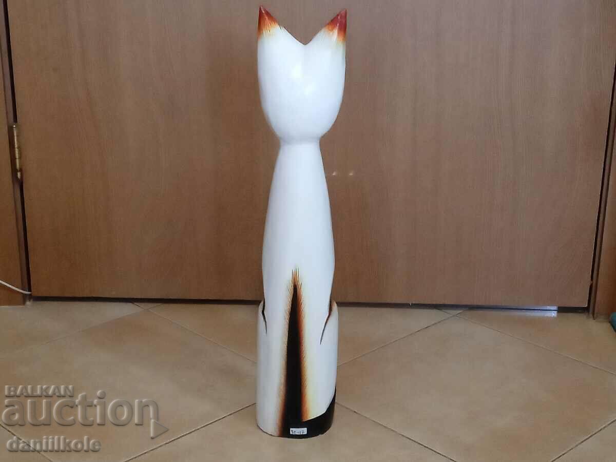 Licitație *$*Y*$* FIGURA PISICA DIN LEMN 50 CM FACUT MANUAL *$*Y*$* Licitație *$*Y*$* FIGURA PISICA DIN LEMN 50 CM FACUT MANUAL *$*Y*$*