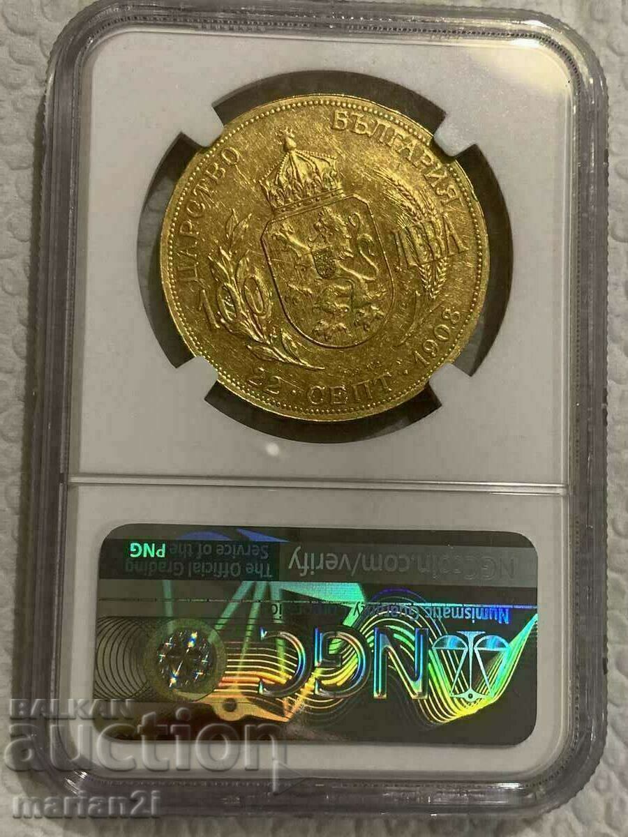 Licitație 100 BGN 1912 AU-55 Original Licitație 100 BGN 1912 AU-55 Original