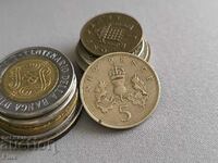 Moneda - Marea Britanie - 5 pence | 1969