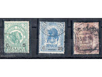 1906-16. Итал. Сомалиленд. Емисия от 1903 г. с доплащане.