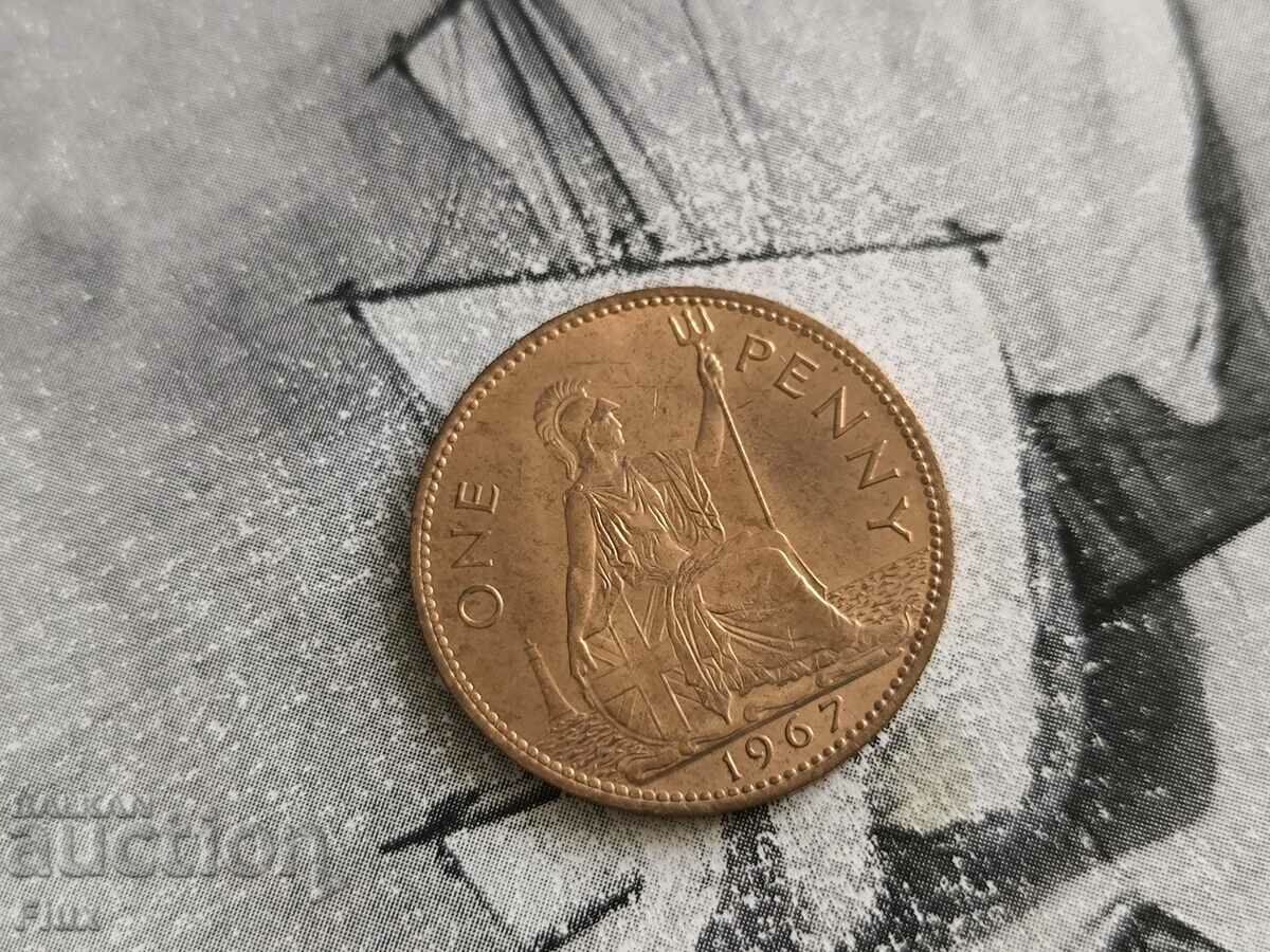 Κέρμα - Μεγάλη Βρετανία - 1 δεκάρα | 1967