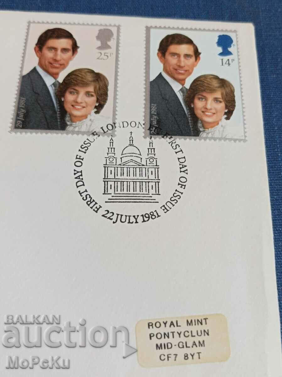 Auction  Postal Envelope Great Britain