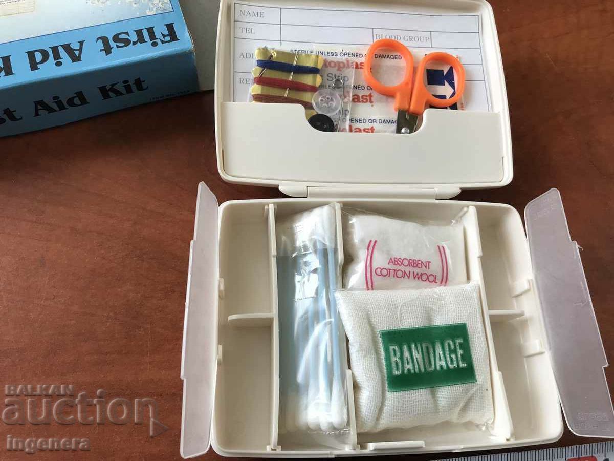 FIRST AID KIT BOX NEW - 6 FIRST AID KIT BOX NEW - 6