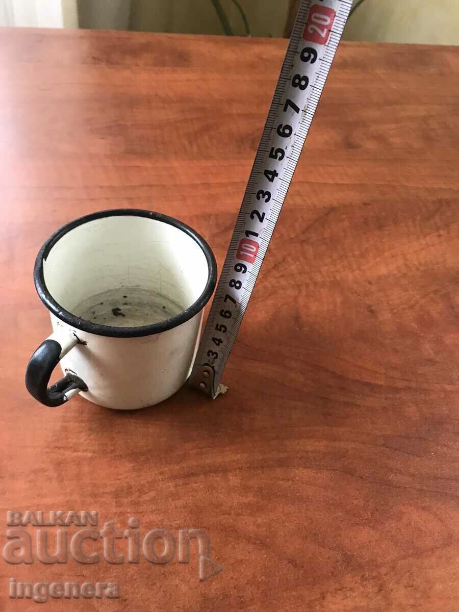 JACKET ENAMELED METAL MARKED with price 4.00 BGN | € 2.05 JACKET ENAMELED METAL MARKED with price 4.00 BGN | € 2.05