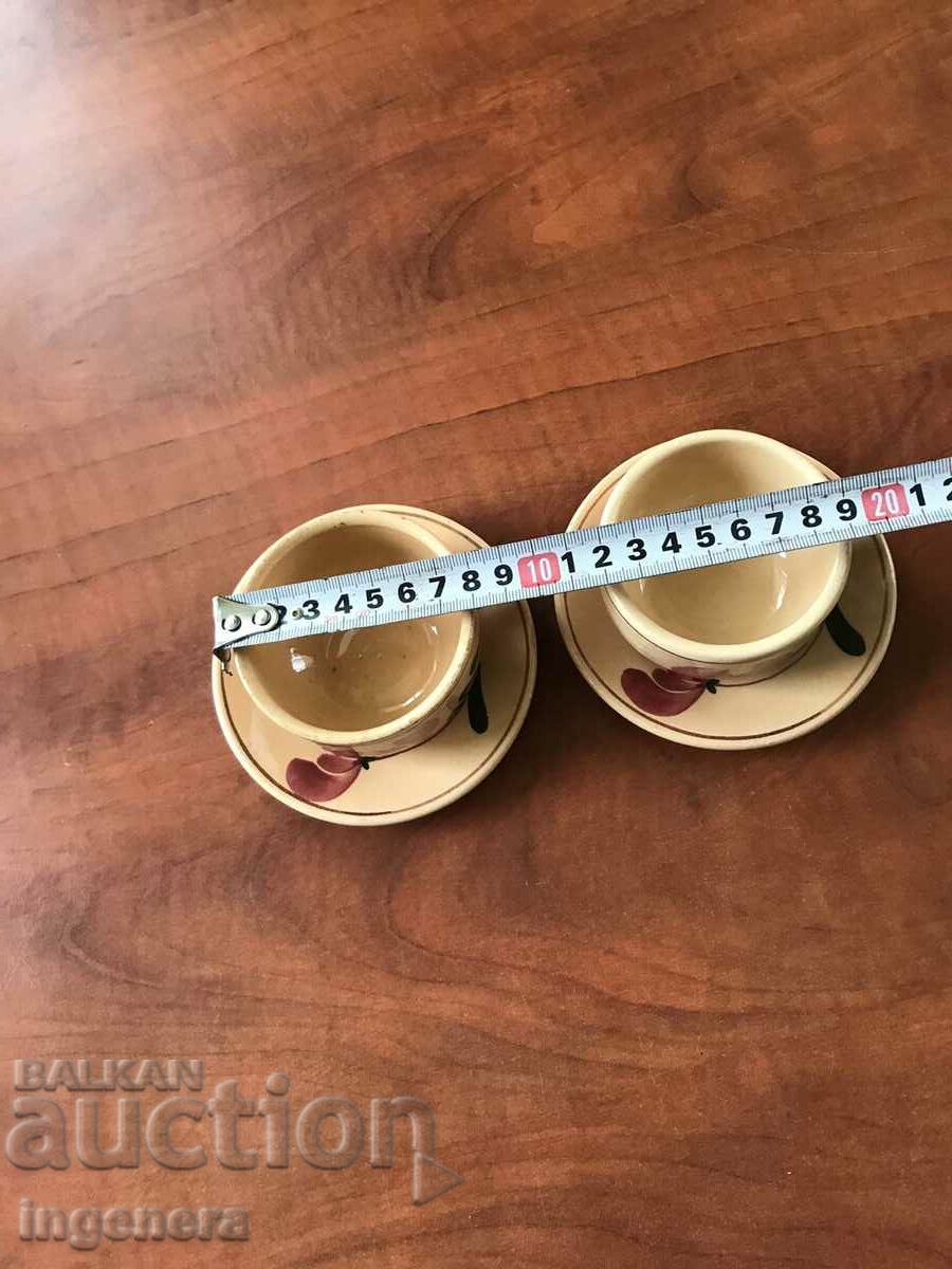 COFFEE CUP AND SAUCE - FOR TWO FROM SOCA with price 9.00 BGN | € 4.60 COFFEE CUP AND SAUCE - FOR TWO FROM SOCA with price 9.00 BGN | € 4.60