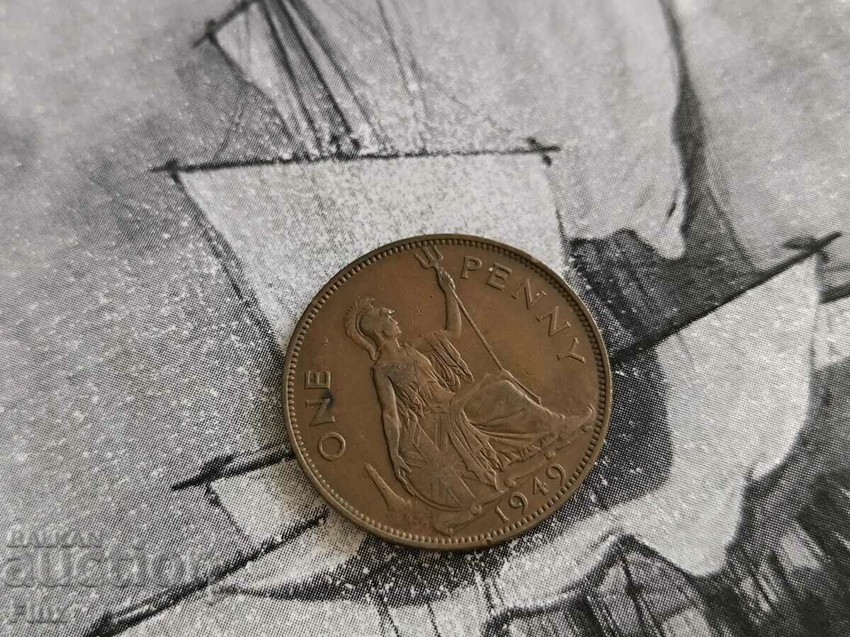 Coin - Great Britain - 1 penny | 1949