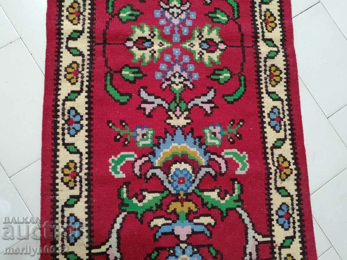 Old handwoven boiler path 155/70cm patterned carpet - 6 Old handwoven boiler path 155/70cm patterned carpet - 6