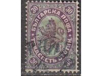 БК 11 30 ст.   Първи стотинкови (Царска поща), печат