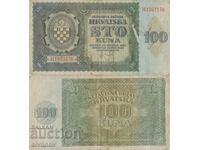 Хърватия 100 куна 1941 година банкнота #5320