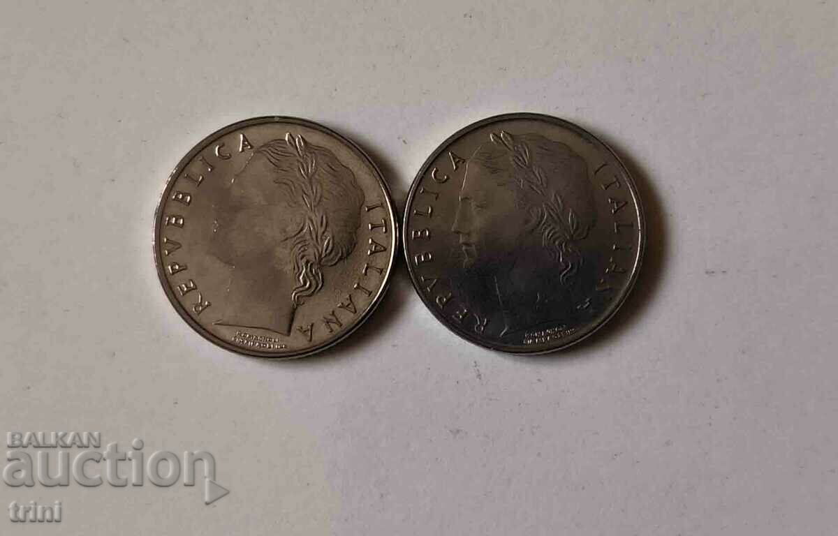 Italy lot 50 lira 1990 and 1991 year g101 with price 1.00 BGN | € 0.51 Italy lot 50 lira 1990 and 1991 year g101 with price 1.00 BGN | € 0.51
