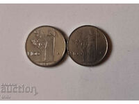 Italy lot 50 lira 1990 and 1991 year g101