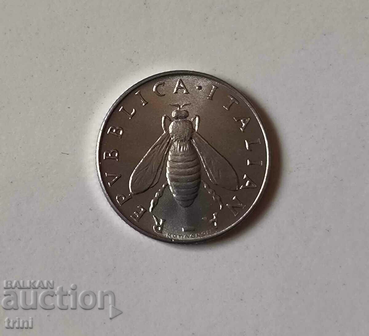 Italy 2 lira 1955 year g103 with price 10.00 BGN | € 5.11 Italy 2 lira 1955 year g103 with price 10.00 BGN | € 5.11