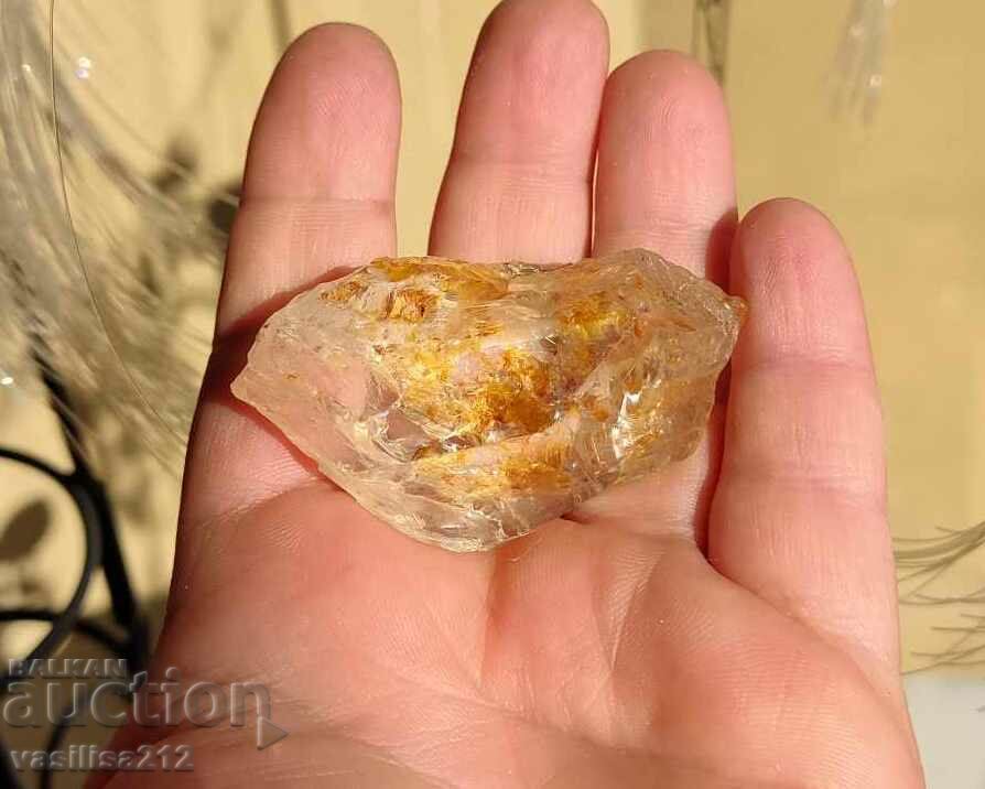 Auction Mountain crystal with inclusions Auction Mountain crystal with inclusions