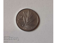 Italy 2 lire 1957 year g105