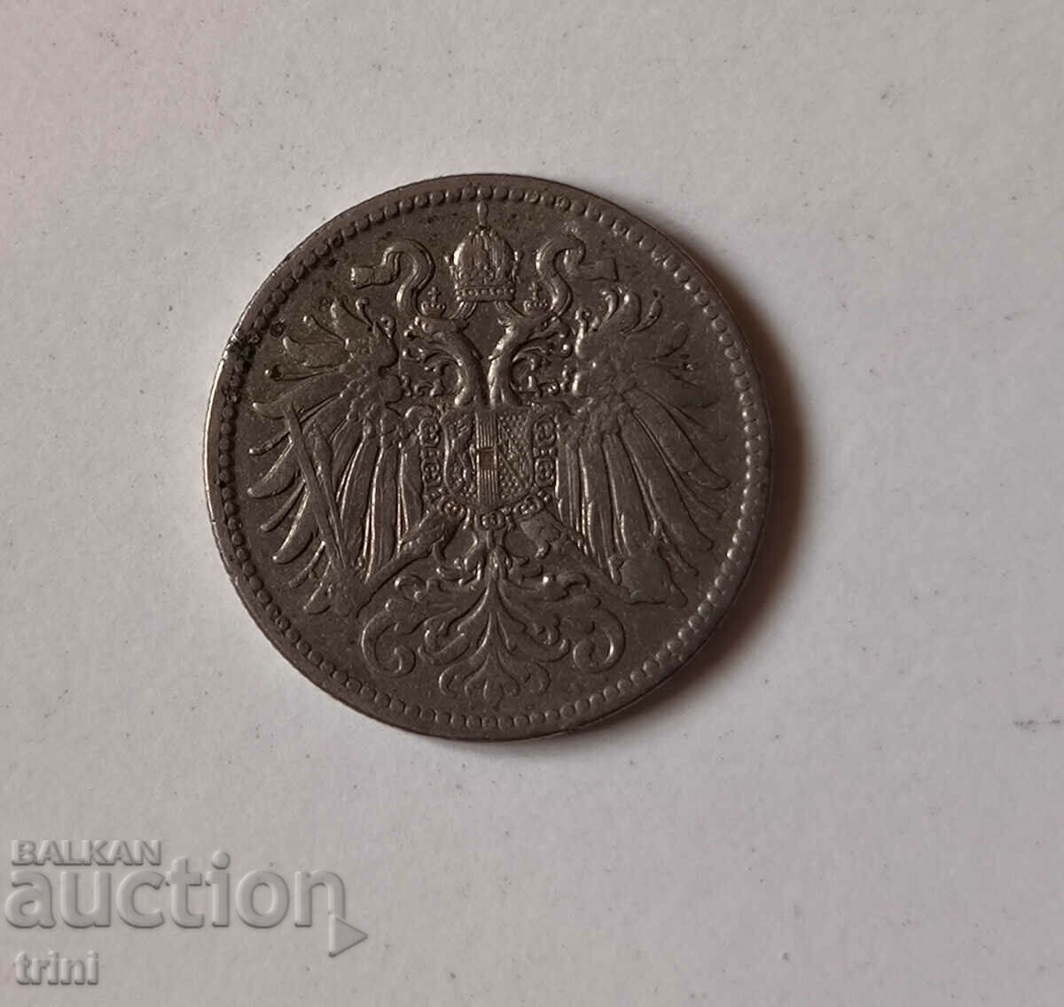 Austria-Hungary 10 heller 1908 year g27 with price 5.00 BGN | € 2.56 Austria-Hungary 10 heller 1908 year g27 with price 5.00 BGN | € 2.56