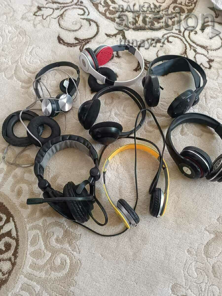 ❗Lot of headphones, I don't know if they work, parts collection❗