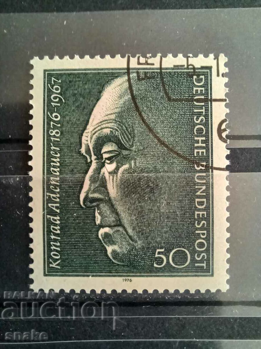Германия  1976г. Конрад Аденауер