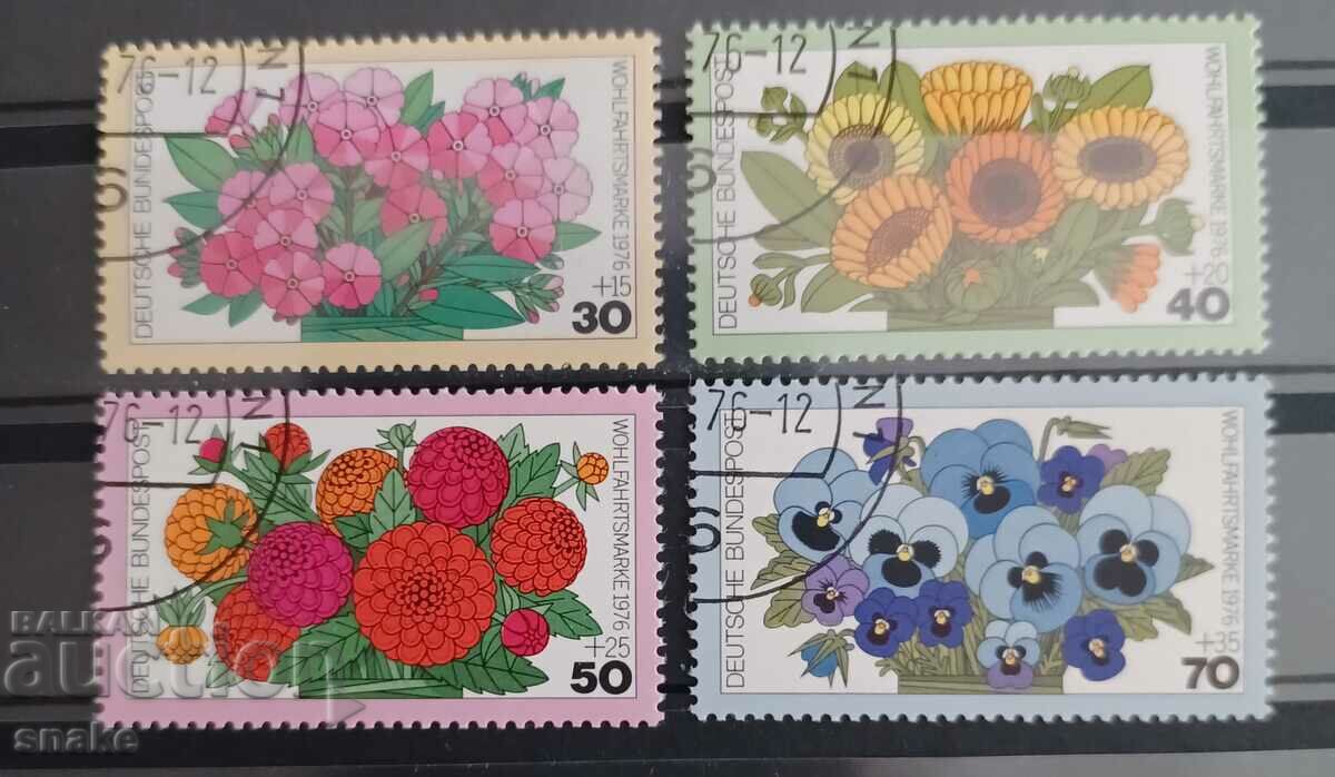 Γερμανία 1976 Χλωρίδα. Λουλούδια