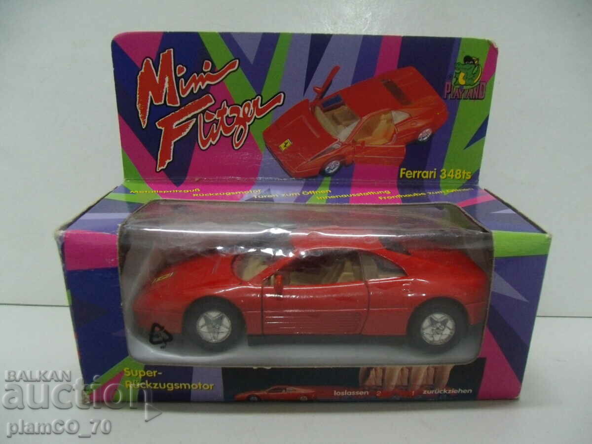 #*7309 old model car Ferrari 348 ts - Mini Flitzer
