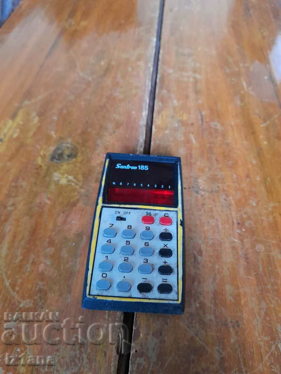 Стар калкулатор Santron 18S