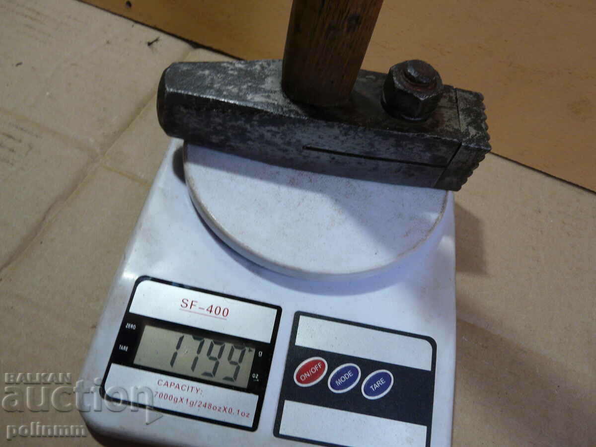 Old German mason's hammer - 236 - 7 Old German mason's hammer - 236 - 7