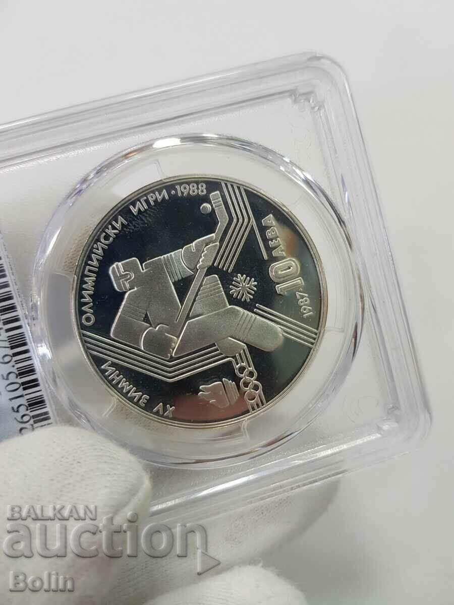 Delivery of PR 67 DCAM Silver coin 10 BGN HOCKEY Delivery of PR 67 DCAM Silver coin 10 BGN HOCKEY