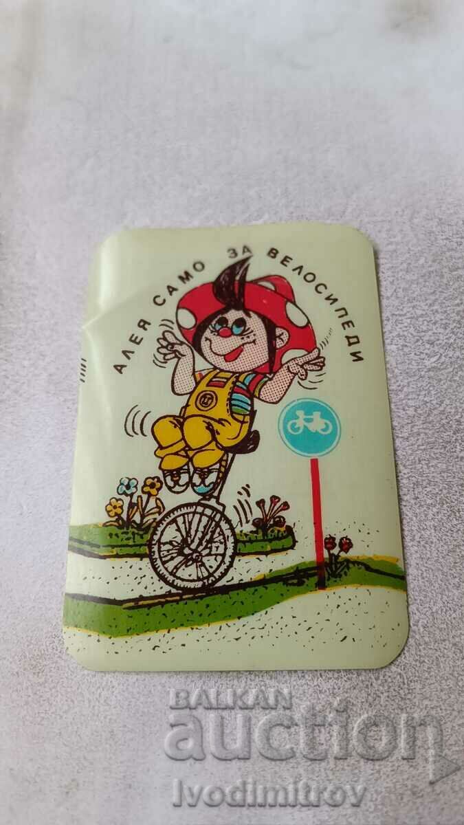 Calendarul alee de biciclete 1988