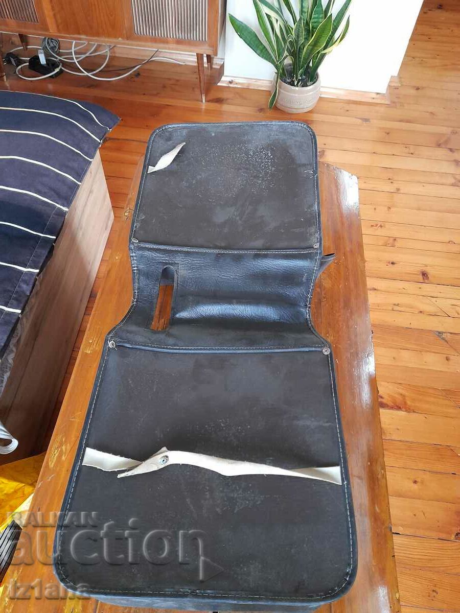 Old saddlebags for a motorcycle, bicycle - 6