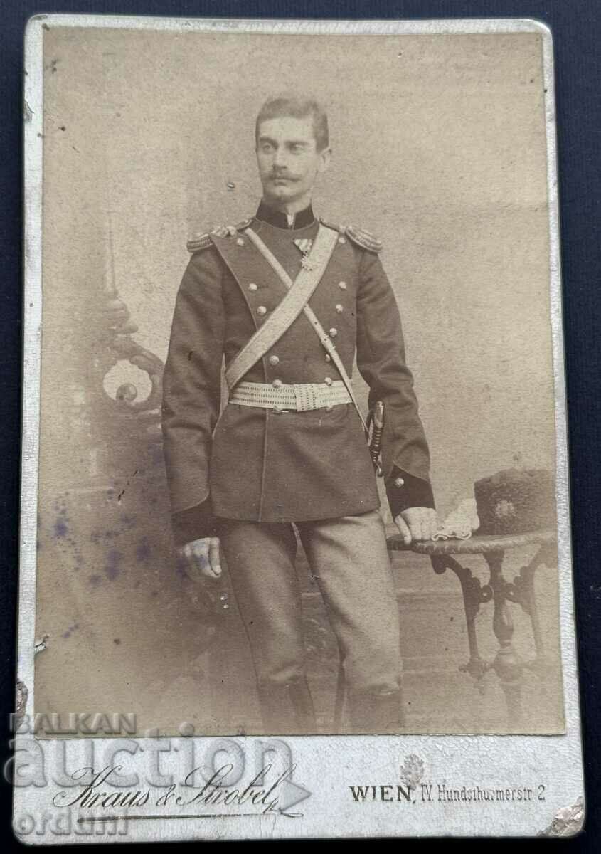 3976 Principality of Bulgaria officer studying military academy Vienna