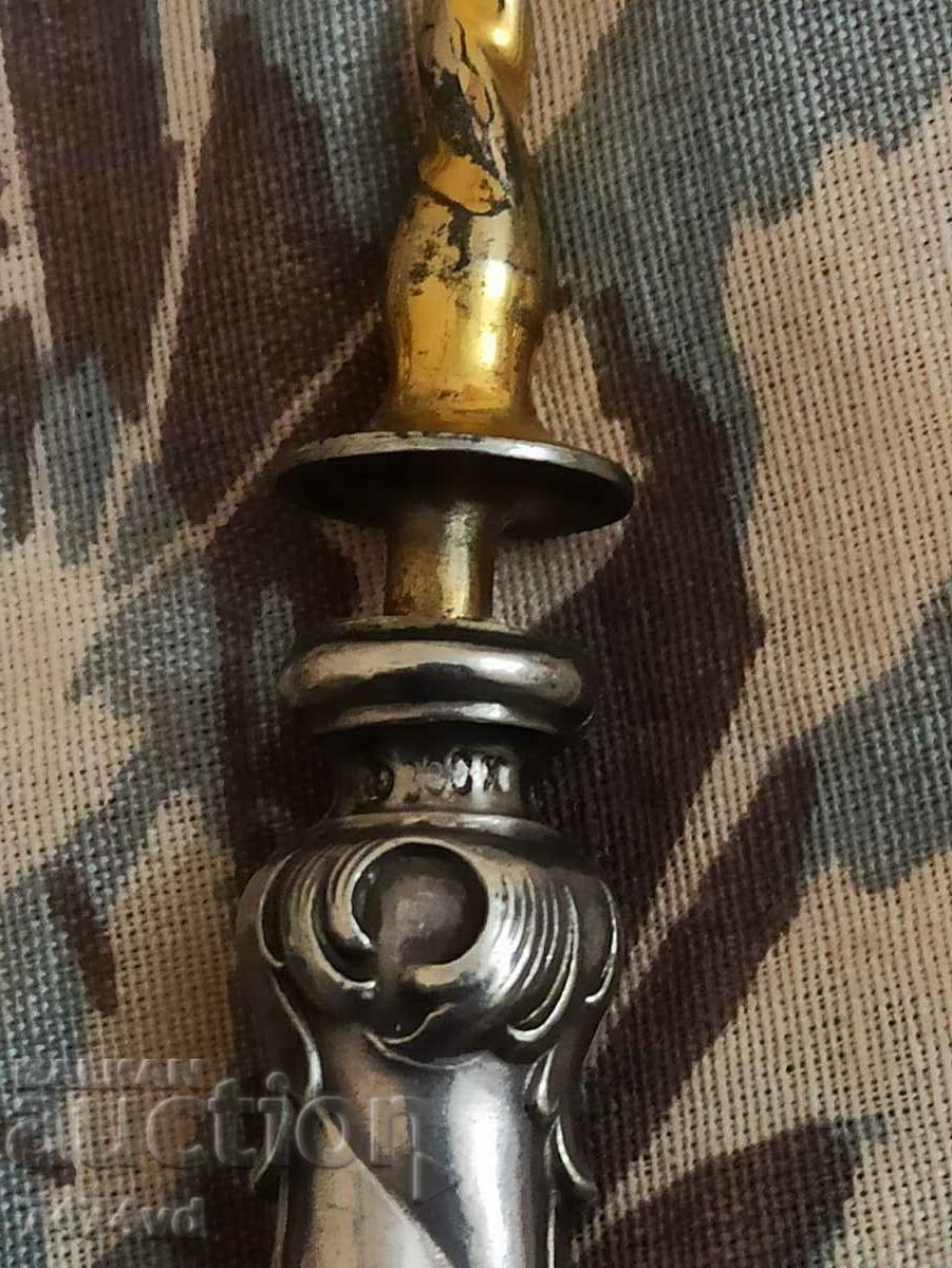 2 ANTIQUE SILVER SERVERS - 5 2 ANTIQUE SILVER SERVERS - 5