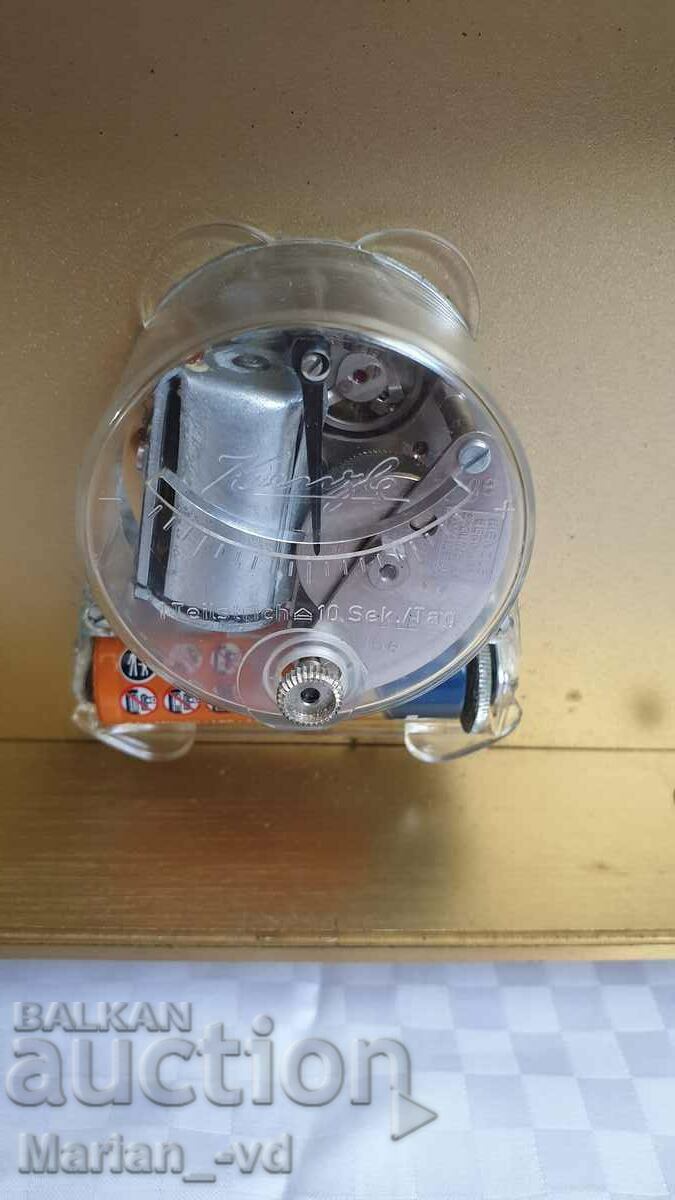 Old Kienzle automatic desk clock - 5