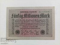 Германия 50 милиона 01.09.1923 aUNC - виж описанието