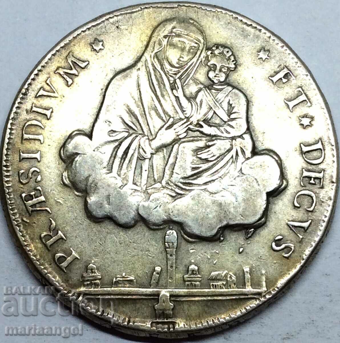 Скудо да 10 Паоли 1797 Италия Болоня 39мм 28,88г