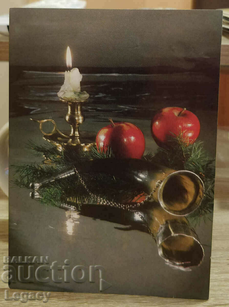 SIGNED Soc Greeting Card CHNG 1988