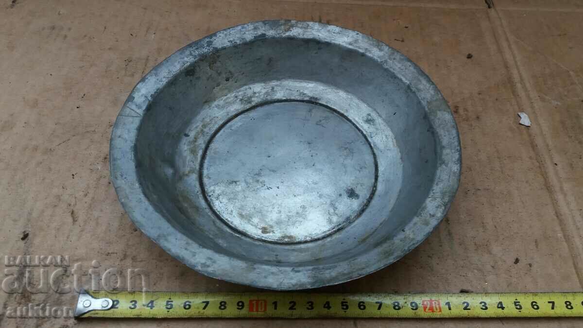 FORGED RENAISSANCE COPPER PLATE, BOWL, PAN - 7