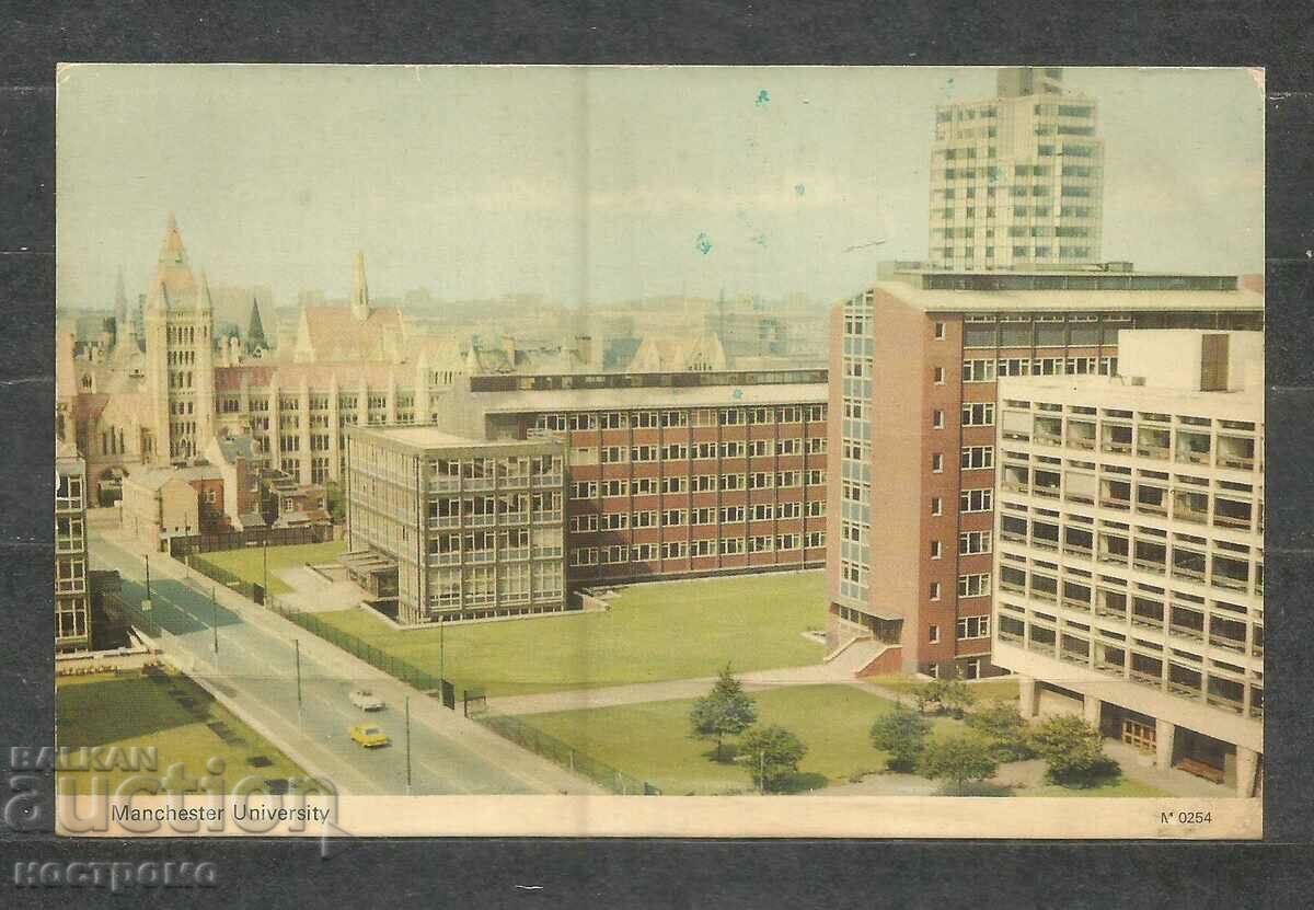Manchester University - GB Post card - A 1746