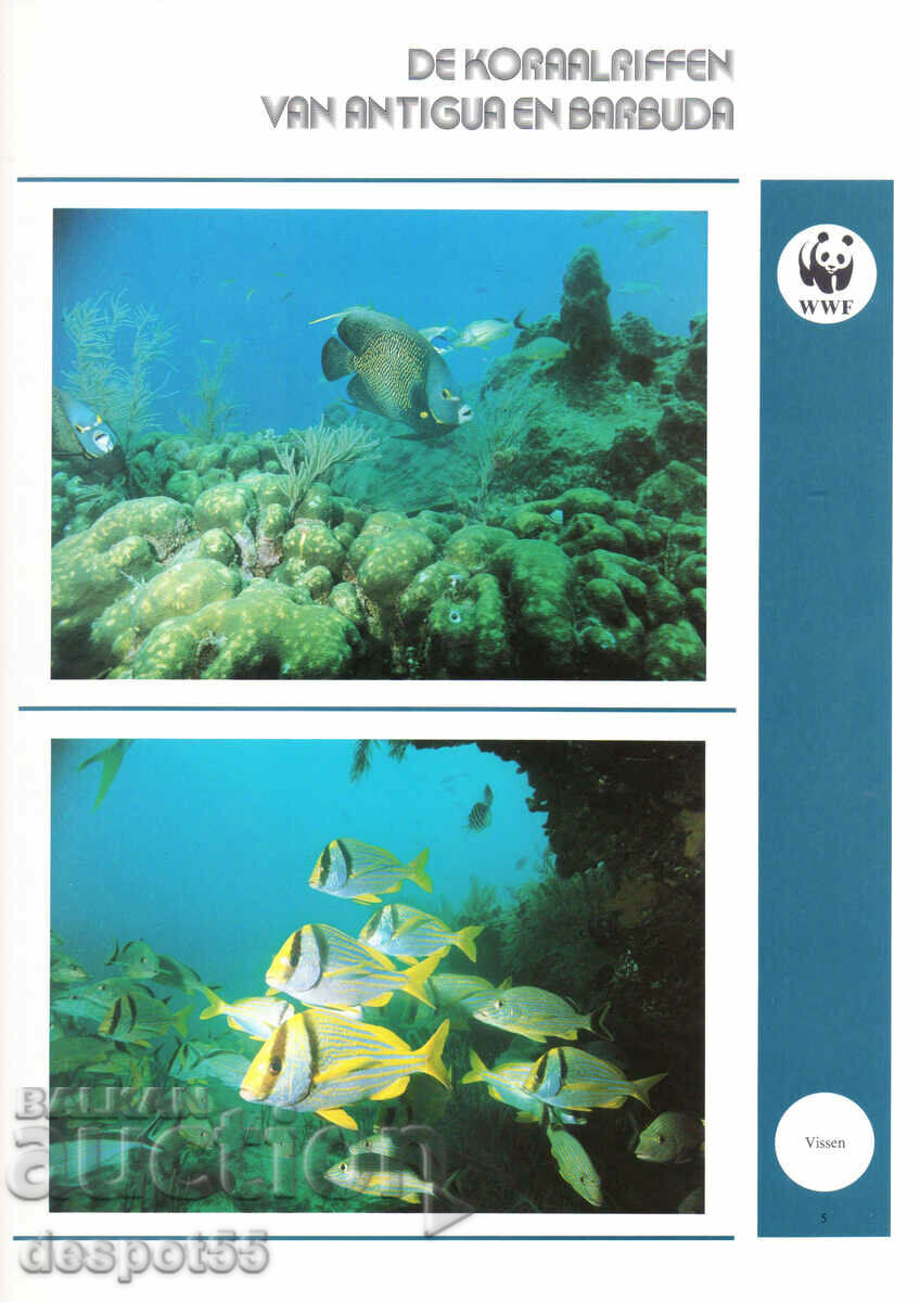 1987. Antigua and Barbuda. Marine Wildlife - Pisces. - 5
