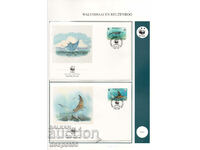 1991. Kiribati. Endangered Species - Fish. 4 envelopes.