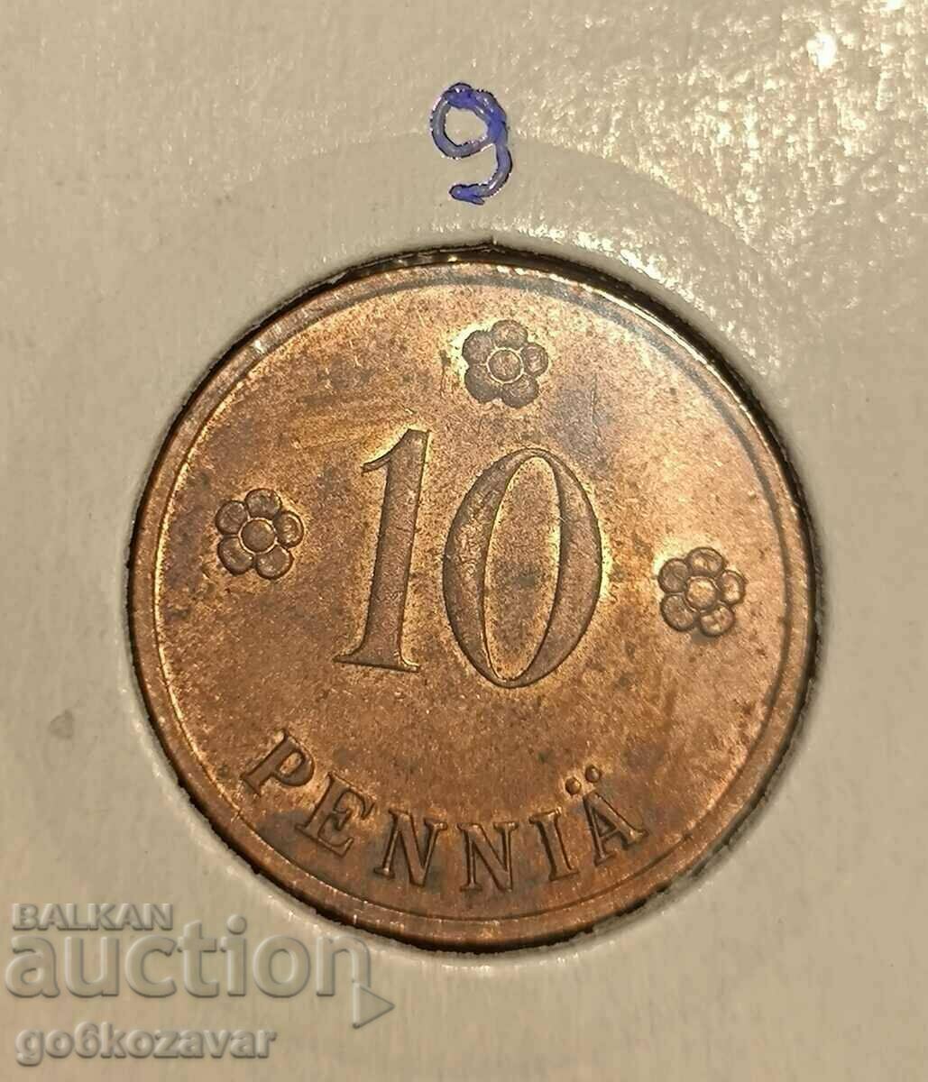 Finlanda 10 pence 1939