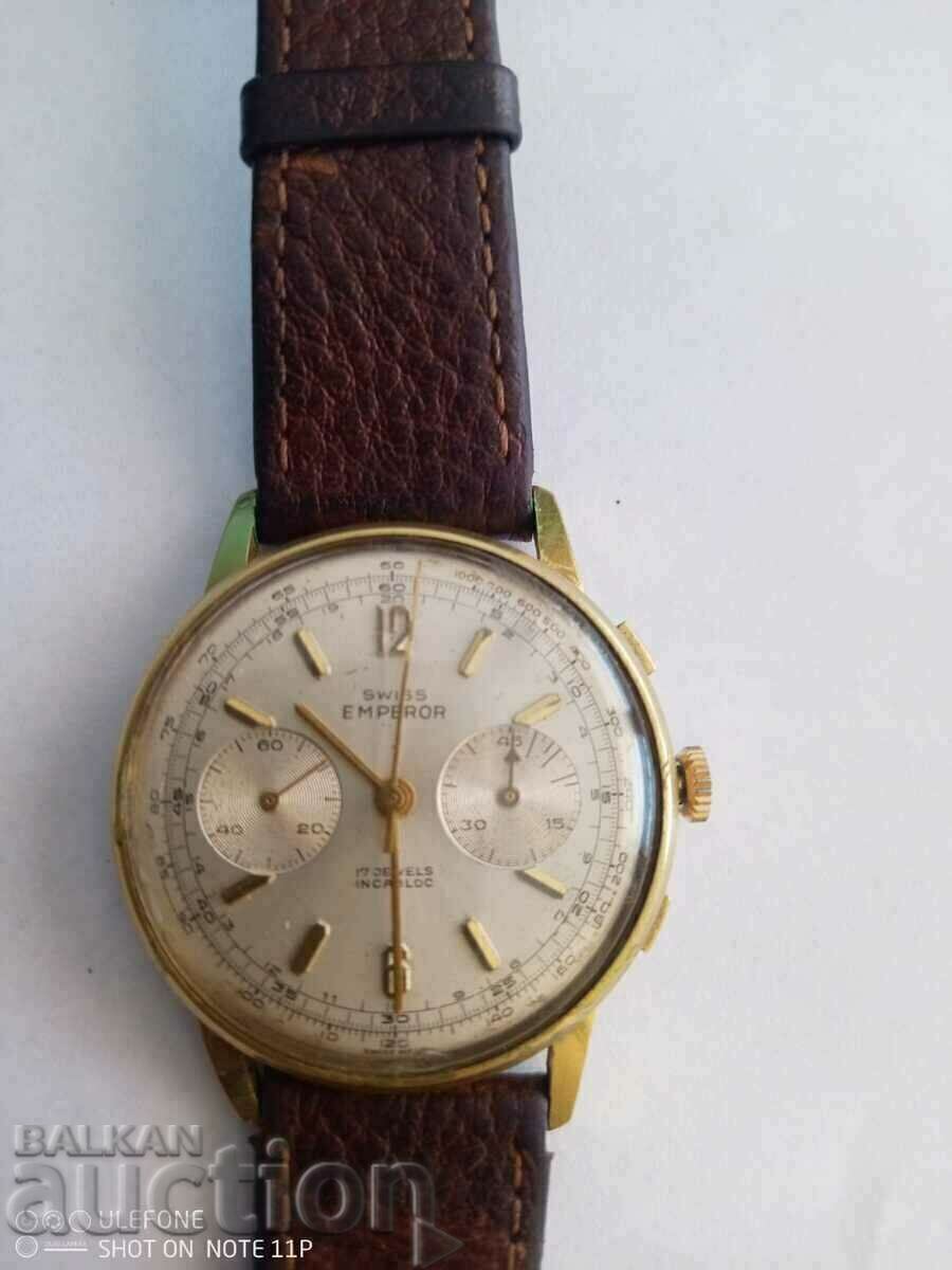 Swiss Emperor - Chronograph - 2480W - Ανδρικά - 1950 Vintage